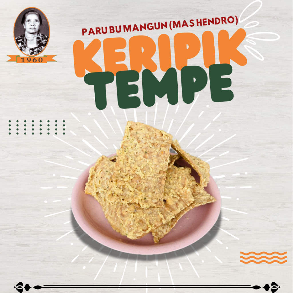 

Bu Mangun Keripik Tempe (250gr)