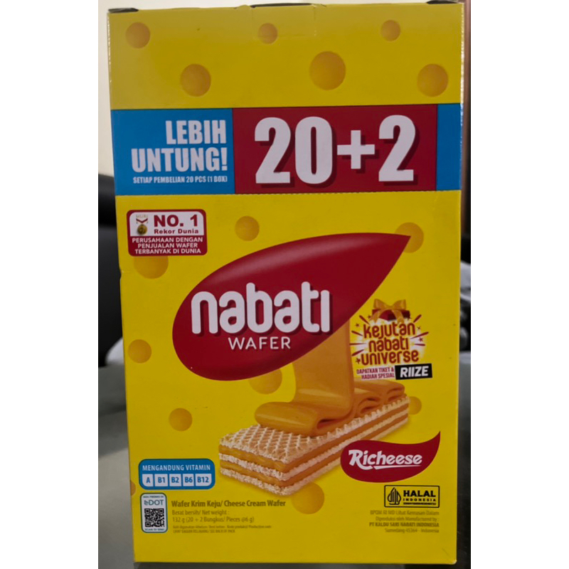 

Richeese Nabati-Wafer Panjang