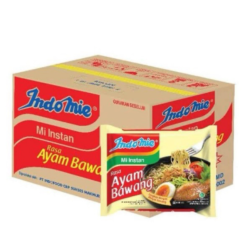 

INDOMIE AYAM BAWANG 1 DUS ISI 40PCS