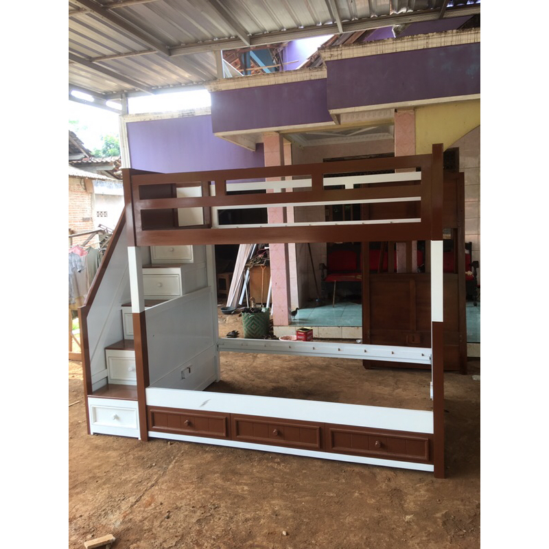 Tempat Tidur Tingkat Minimalis Depan Tingkat Minimalis