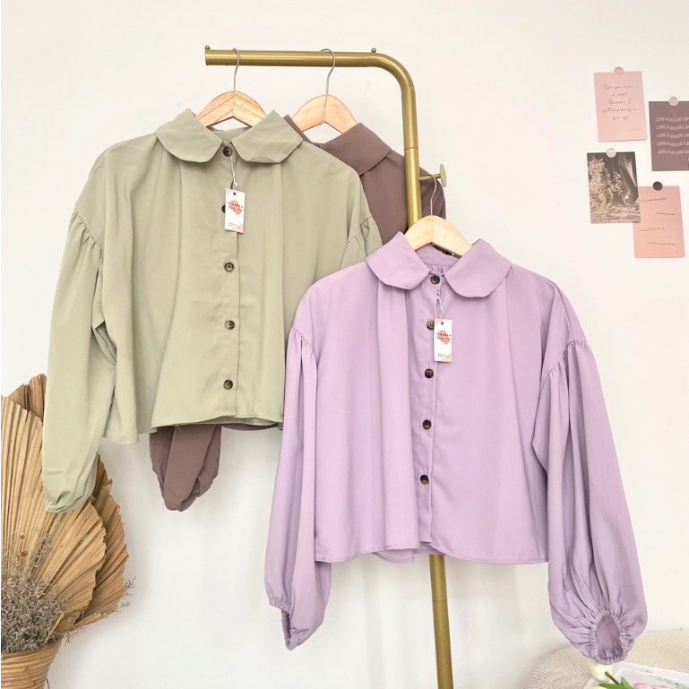 Blouse Lengan Balon - Syahla Puff Blouse