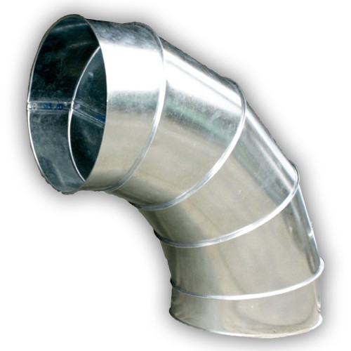 ELBOW Ducting 90 Derajat, Diameter 120mm BJLS 0,5