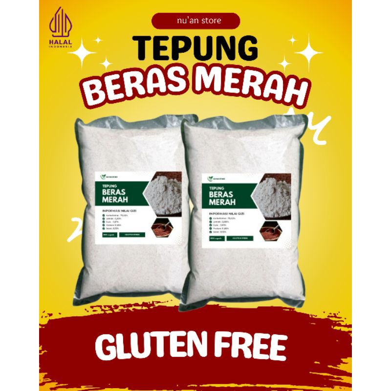 

TEPUNG BERAS MERAH ORGANIK