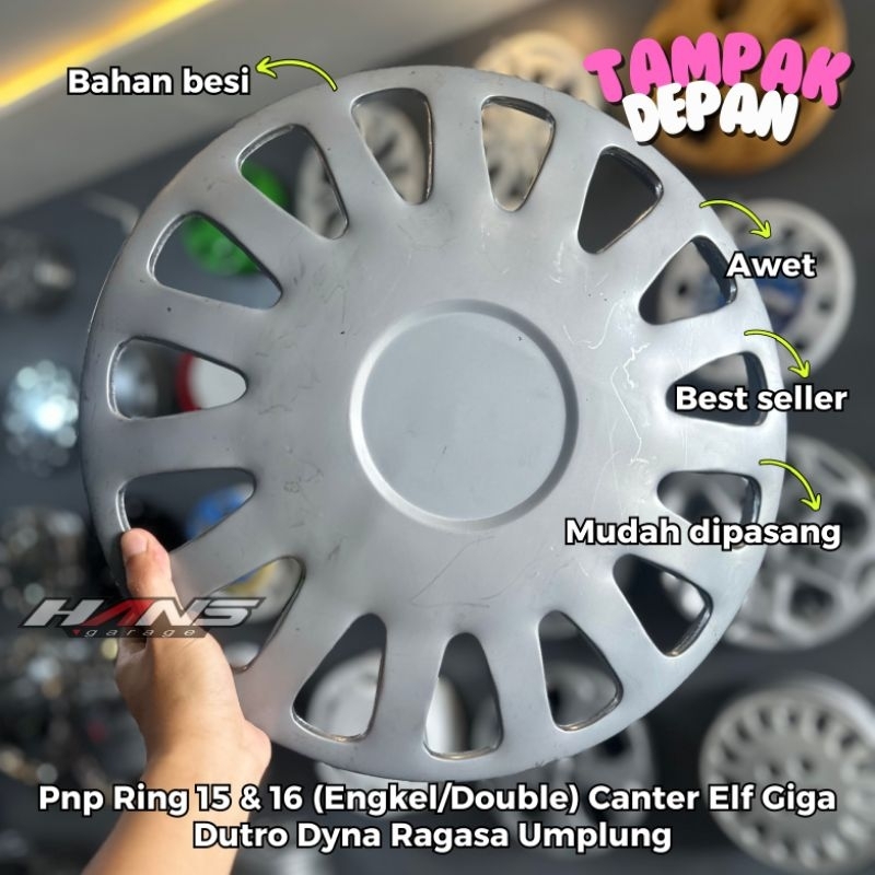 wheeldop truk dop truk jari besi ring 15 ring 16 canter elf giga dutro ragasa umplung dyna
