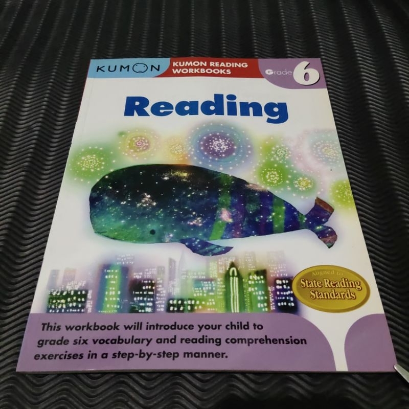 Kumon Reading Workbook Grade 6