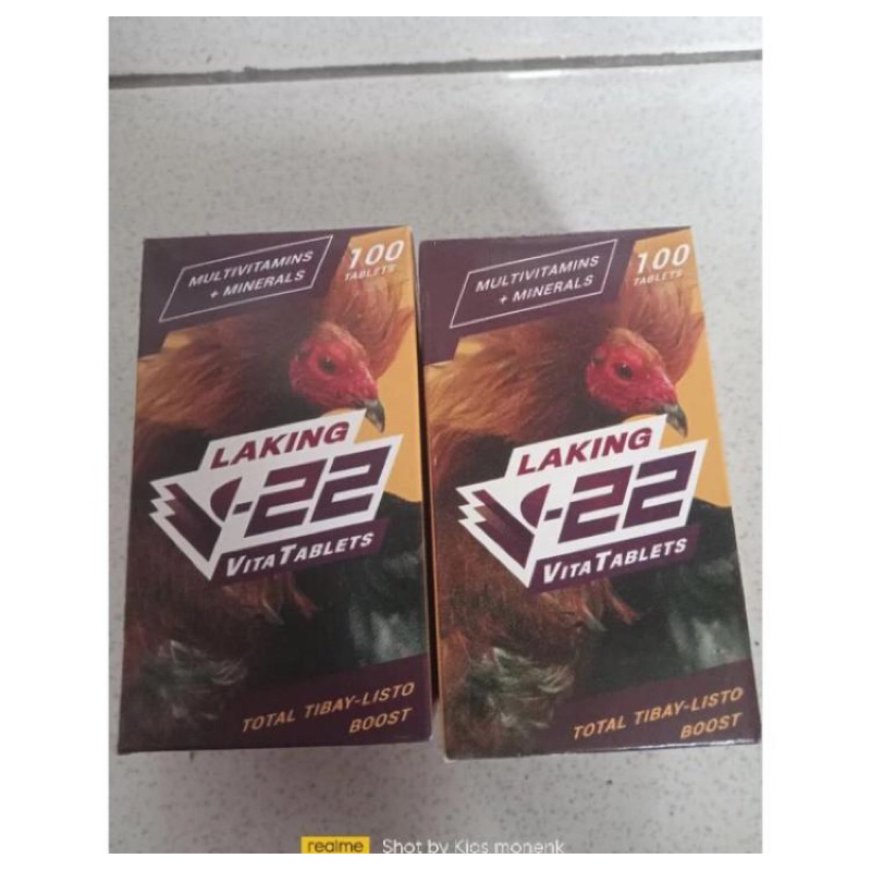 V-22 Vitamin Minerals Obat Ayam /V22 Belman Laking Tablets