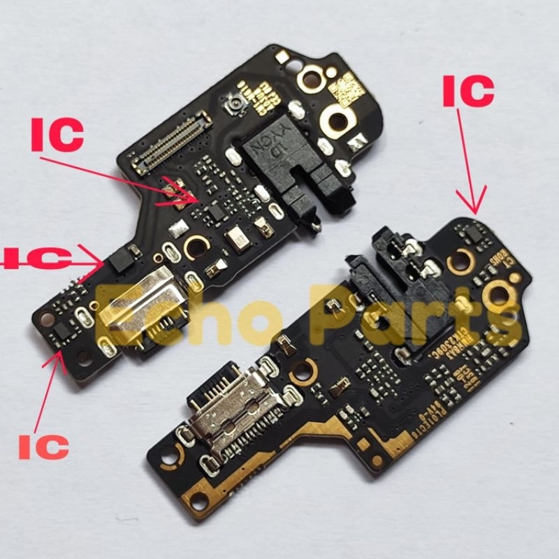 Fleksibel Charger Xiaomi Redmi Note 8 Full Ic Papan Cas Konektor Cas full ic