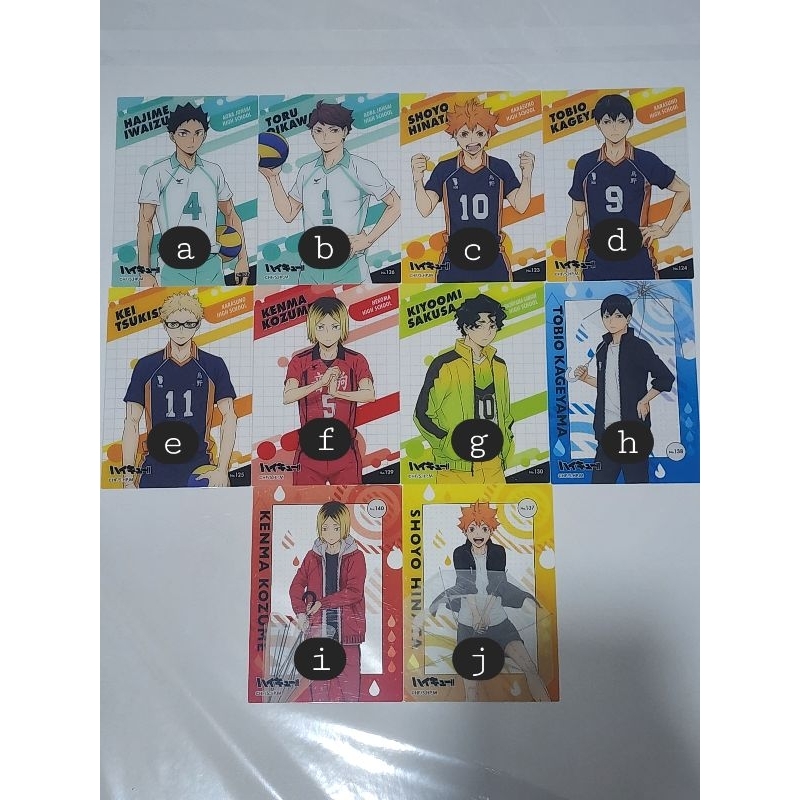 [OFFICIAL HAIKYUU] HAIKYU TO THE TOP VOL 3 CLEAR PHOTOCARD