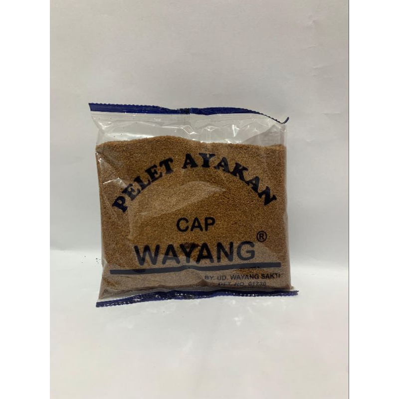 Pelet Cap Wayang kemasan - Umpan Ikan Mas