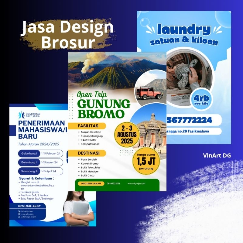 JASA DESIGN BROSUR/JASA DESAIN BROSUR/BROSUR KAMPUS/BROSUR SEKOLAH/BROSUR UMKM/BROSUR USAHA/BROSUR T