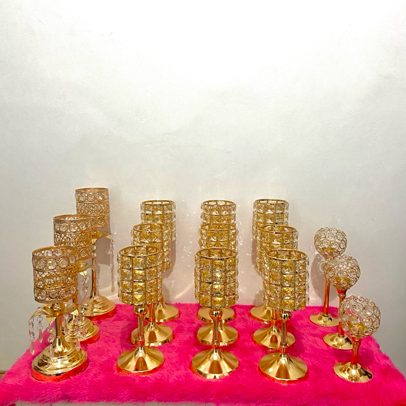 Tempat Lilin Kristal