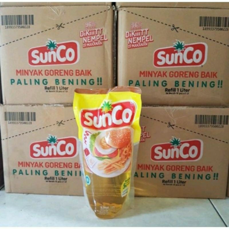 

MINYAK SUNCO 1 LITER KEMASAN POUCH