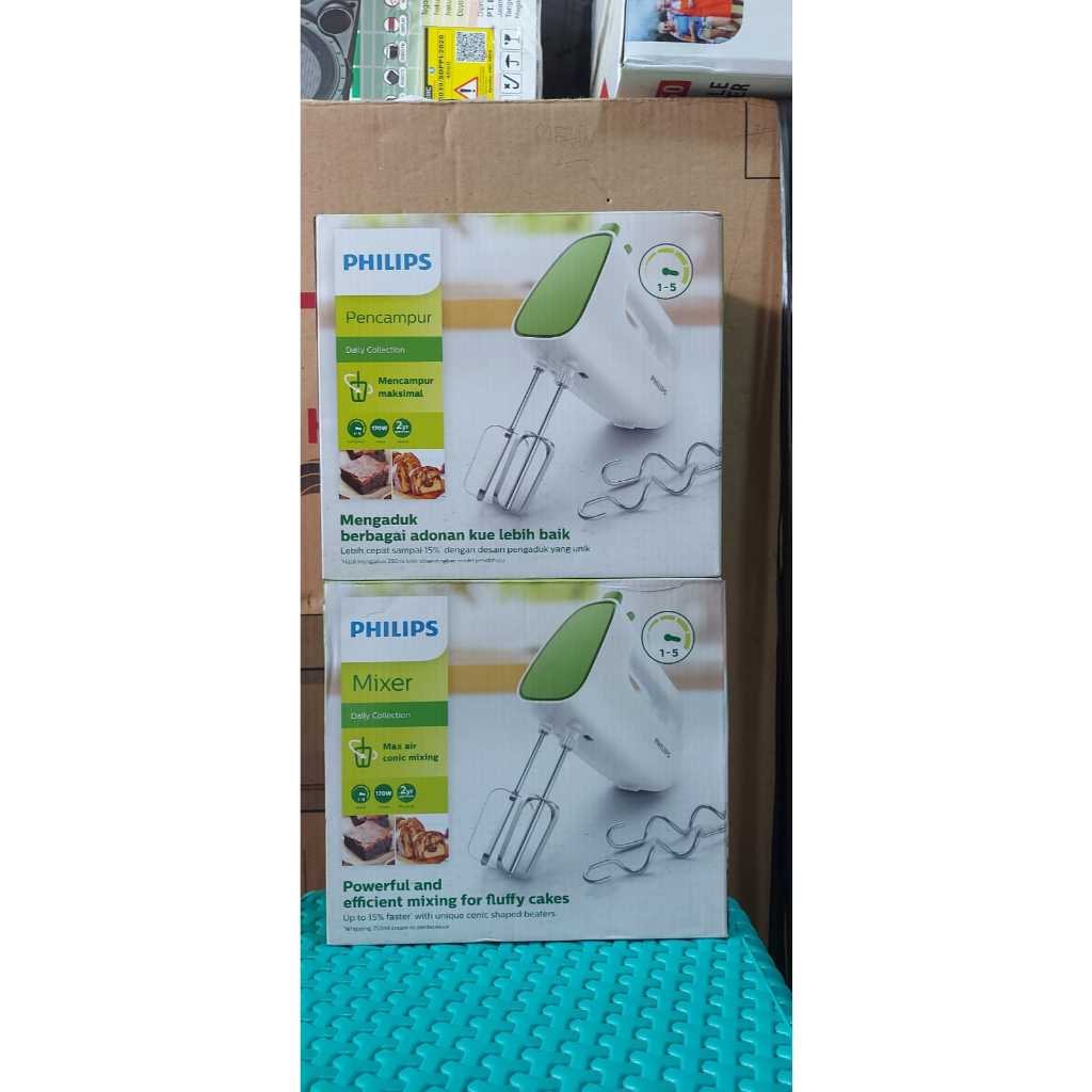 Mixer Pengaduk Philips HR 1552 / 10 - HR1552/10 Mixer Tangan Hand Mixer