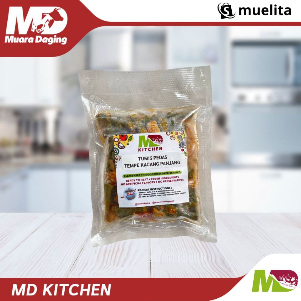 

MD Kitchen Tumis Pedas Tempe Kacang Panjang - LEZAT, SEHAT & PADAT NUTRISI