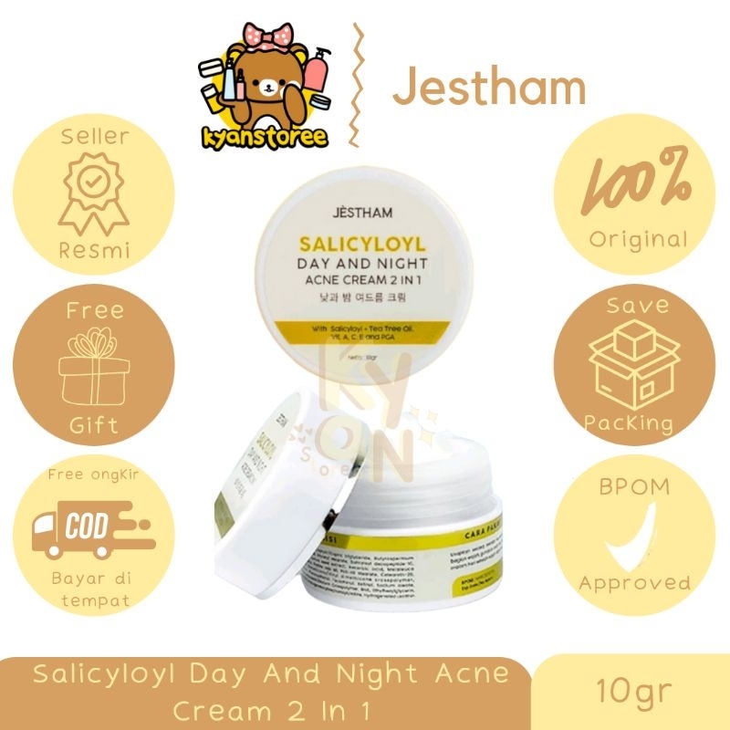 JESTHAM SALICYLOYL ACNE CREAM 2IN1