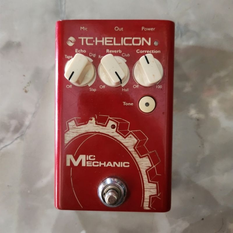 tc helicon mic mechanic 2 vocal effect