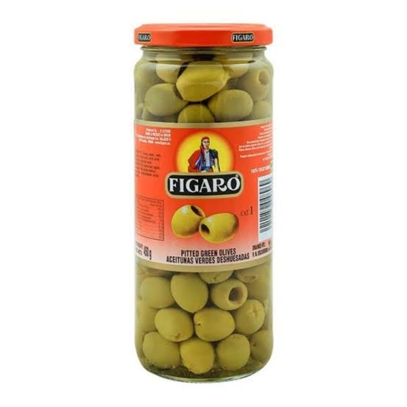 

figaro green olive stuffed 270gr