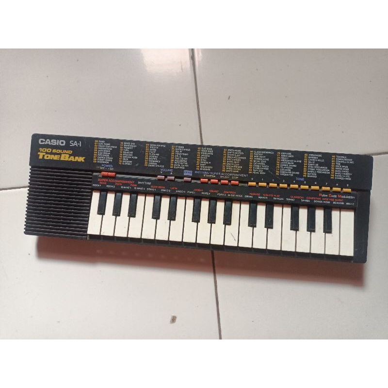 piano casio sa-1