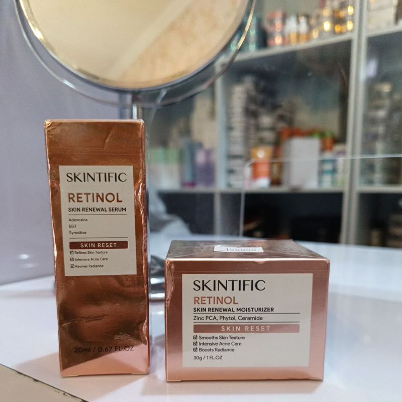 SKINTIFIC RETINOL MOISTURIZER /// SERUM RETINOL
