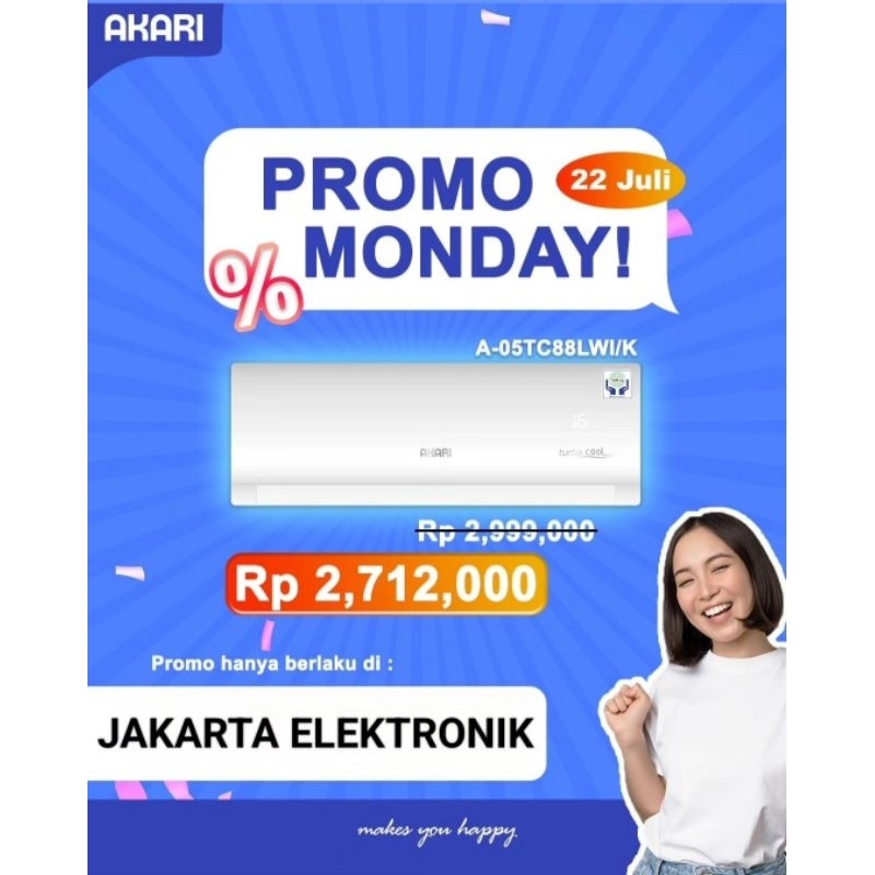 AC AKARI LOW WATT 0,5PK R32 A-05TC88LWI