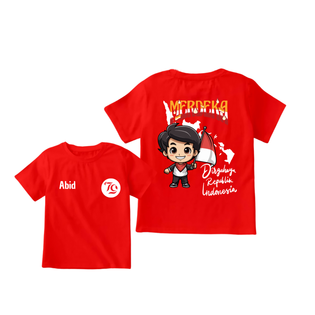 KAOS MERAH PUTIH 17 AGUSTUS th 79 / kaos 17 agustus 2024 - sheku id