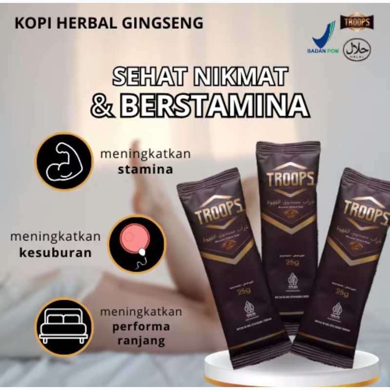 

KOPI TROOPS 1 BOX (5 Saset)