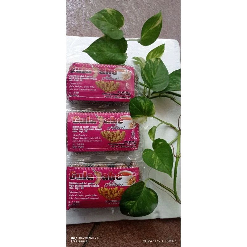 

Gula jahe alami isi 3pack
