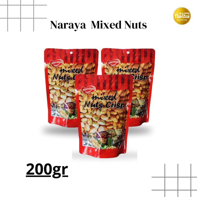 

Naraya Mixed Nuts Crispy Halal 200gr Oleh Oleh Haji Umroh