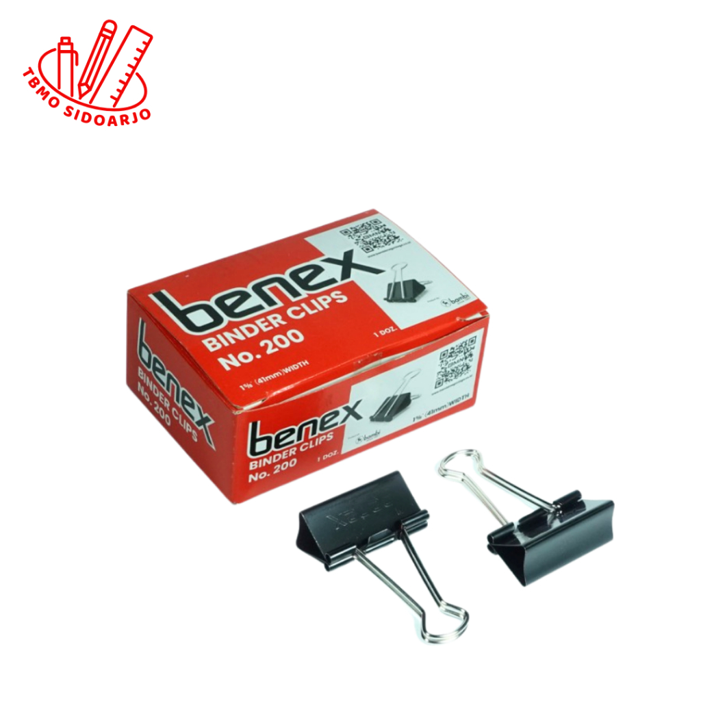 

TBMO Binder Clip Benex No 200 23214