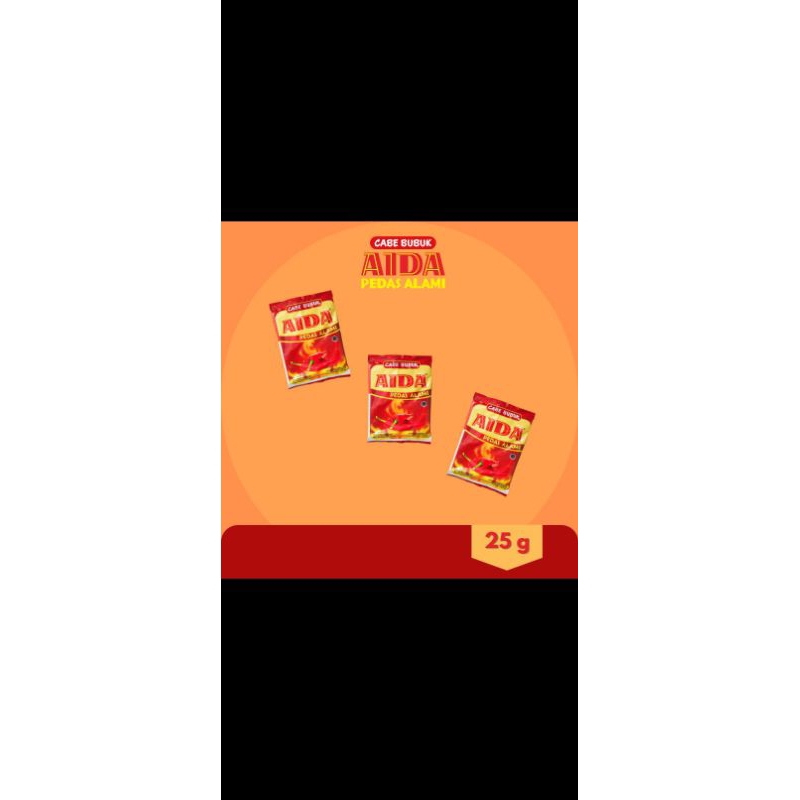 

CABEBUBUK Aida untuk penyedap rasa makanan rasanya sangan pedas