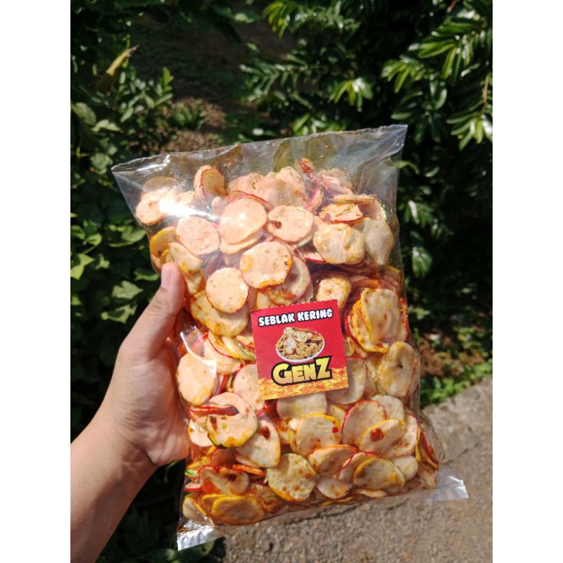 

Seblak genz/ Kering/seblak pedas/seblak kering daun jeruk/seblak/seblak krupuk