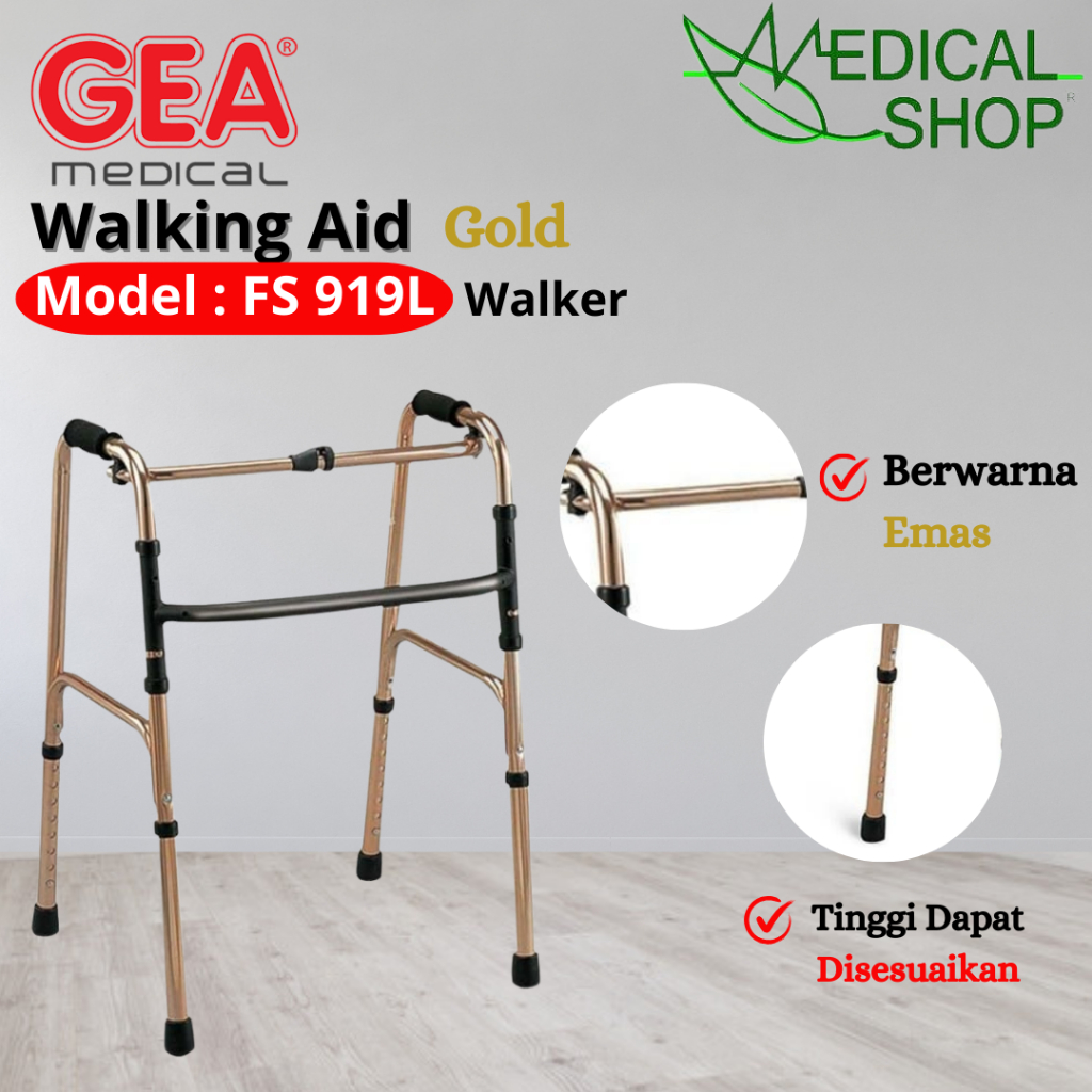 WALKER FS 919 L GOLD GEA l Alat Bantu Jalan
