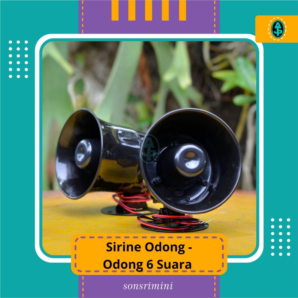Jual Sirine Kereta Odong Odong 6 Suara Toa Sirine 6 Suara Odong - Odong Kereta Panggung Berkuakitas 