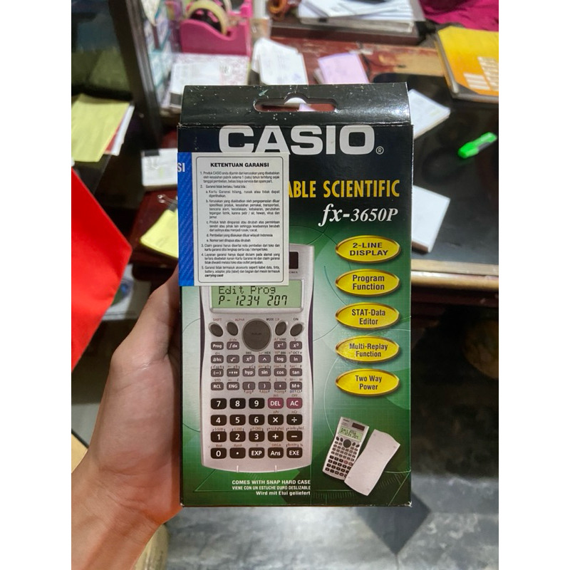 

Kalkulator Scientific fx-3650P