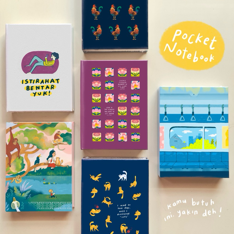 

Bura Biba | POCKET NOTEBOOK (Hard Cover)