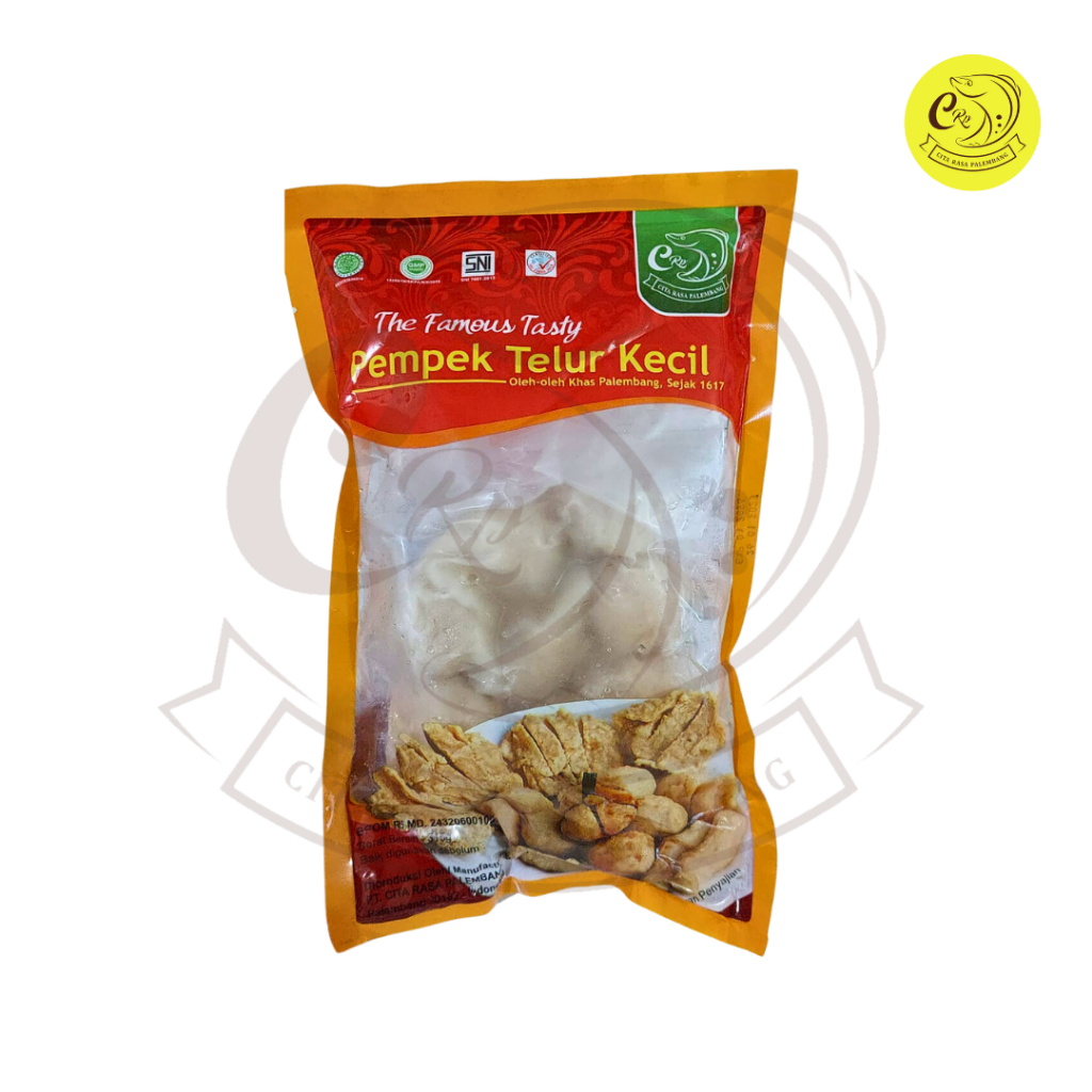 

Pempek CRP - Paket Spesial 8 Pcs Pempek Telur + 8 Pcs Pempek Lenjer