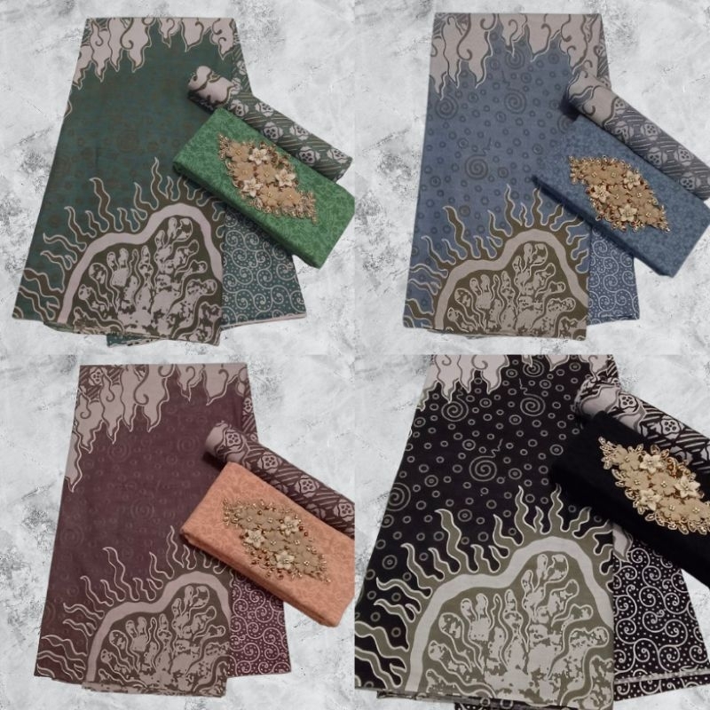SEROJA _ KAIN BATIK METERAN BAHAN BAJU FASHION BATIK