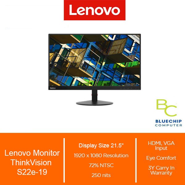 LENOVO THINKVISION S22e-19 21.5