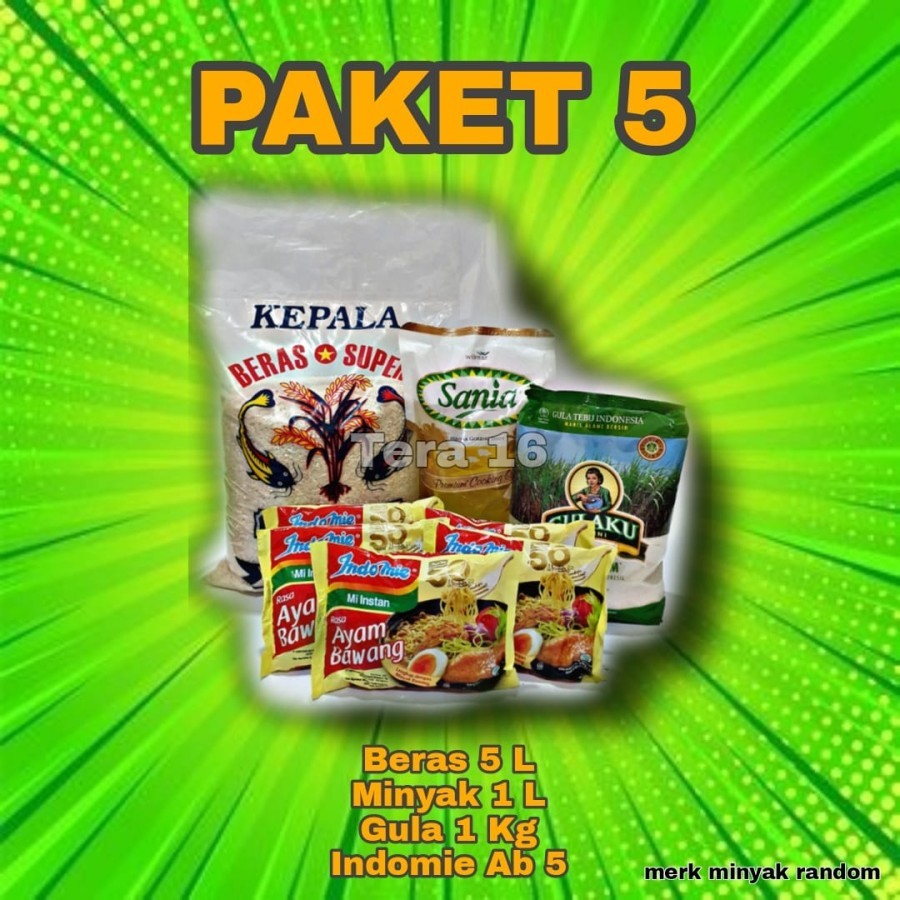 

PAKET 5 SEMBAKO MURAH