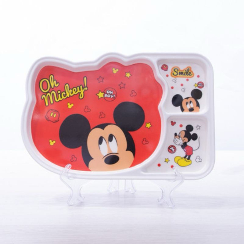 SERBA - piring snack anak lucu murah karakter melamin mickey mouse