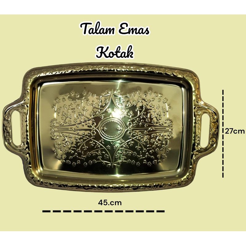TALAM ZAM-ZAM || TALAM EMAS || BAKI EMAS || NAMPAN EMAS || STAINLESS STEEL