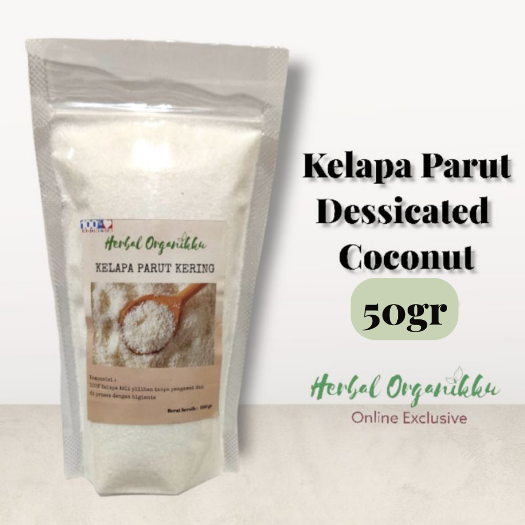 

Kelapa Parut Kering 25 & 50gr | Desiccated Coconut