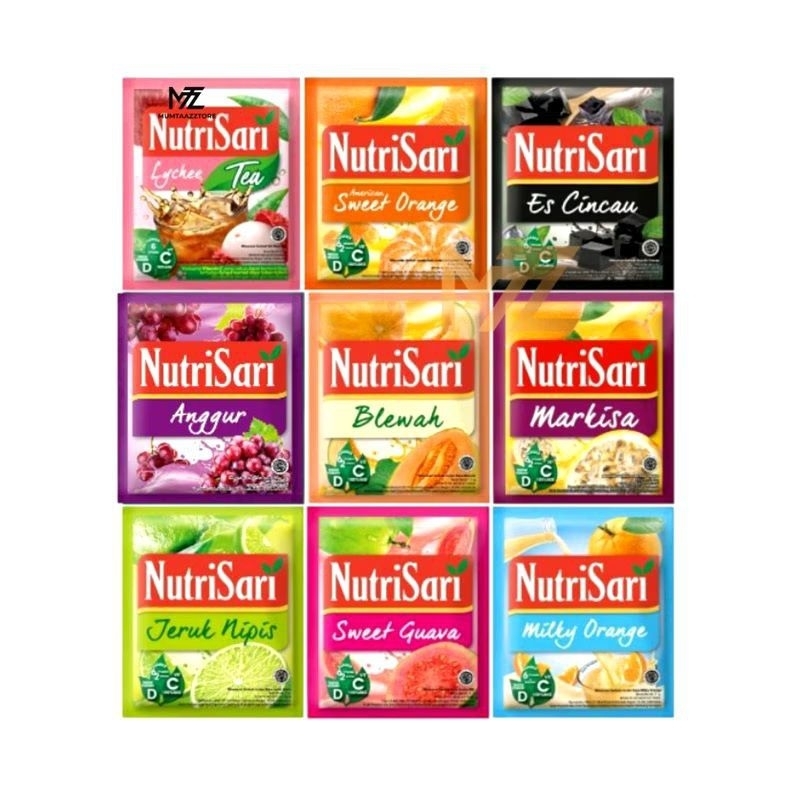 

Nutrisari All Variant Renceng Berbagai Macam Rasa