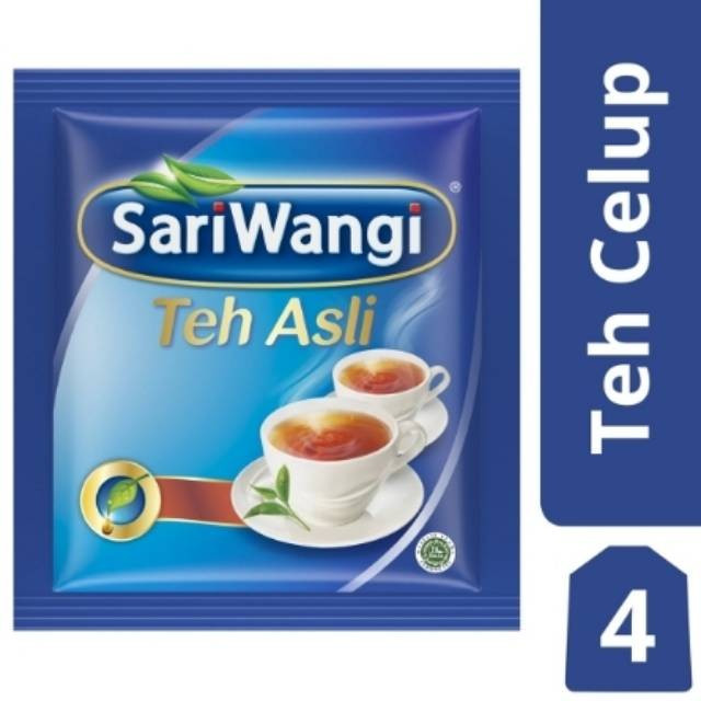 

Sariwangi Teh Asli Celup 1 Renceng (6 Sachet)