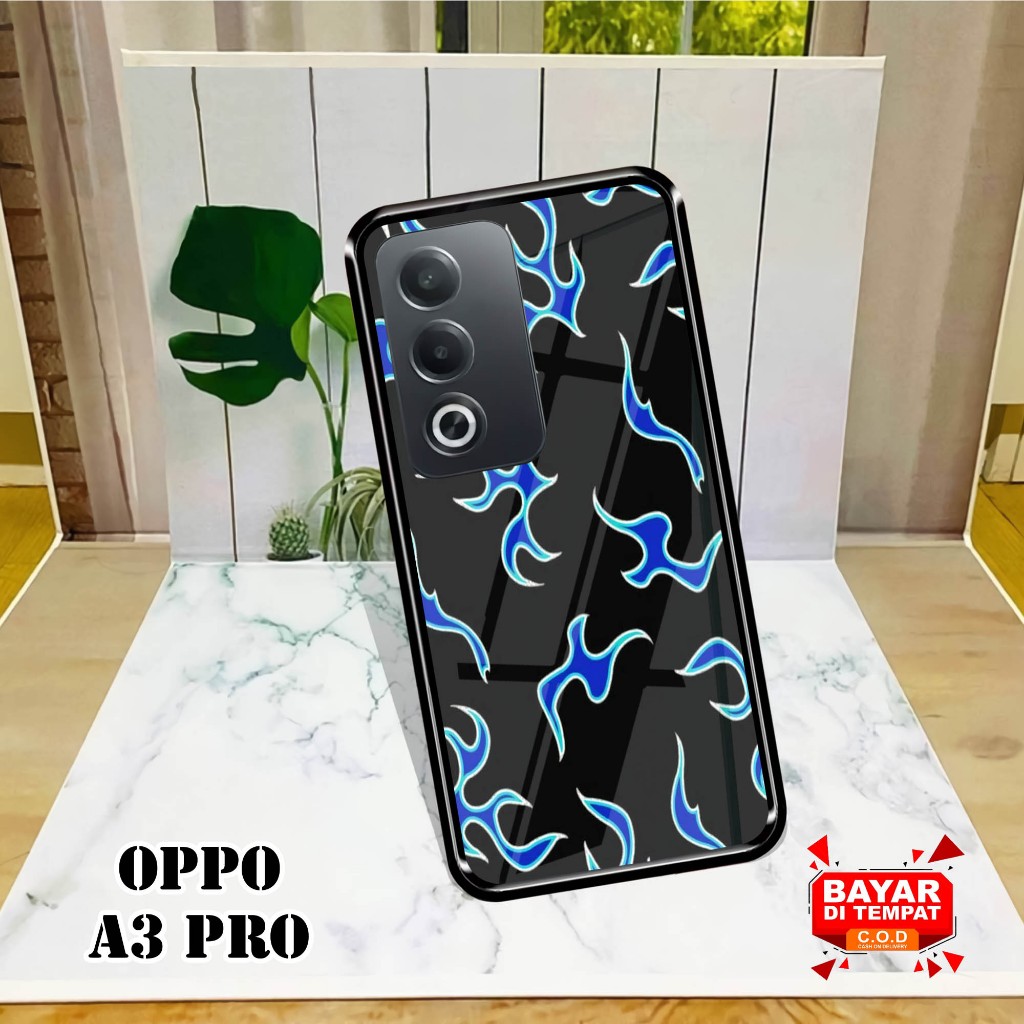 Softcase Kaca For OPPO A3 PRO - Casing Handphone OPPO A3 PRO [T68].