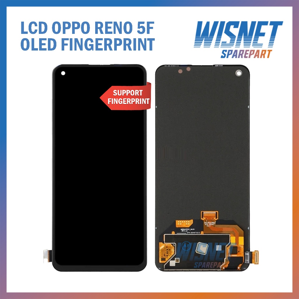 Grosir LCD Oppo Reno 5F / Realme 8 PRO / Reno 4 SE OLED FINGERPRINT ORIGINAL 100% Fullset Touchscree