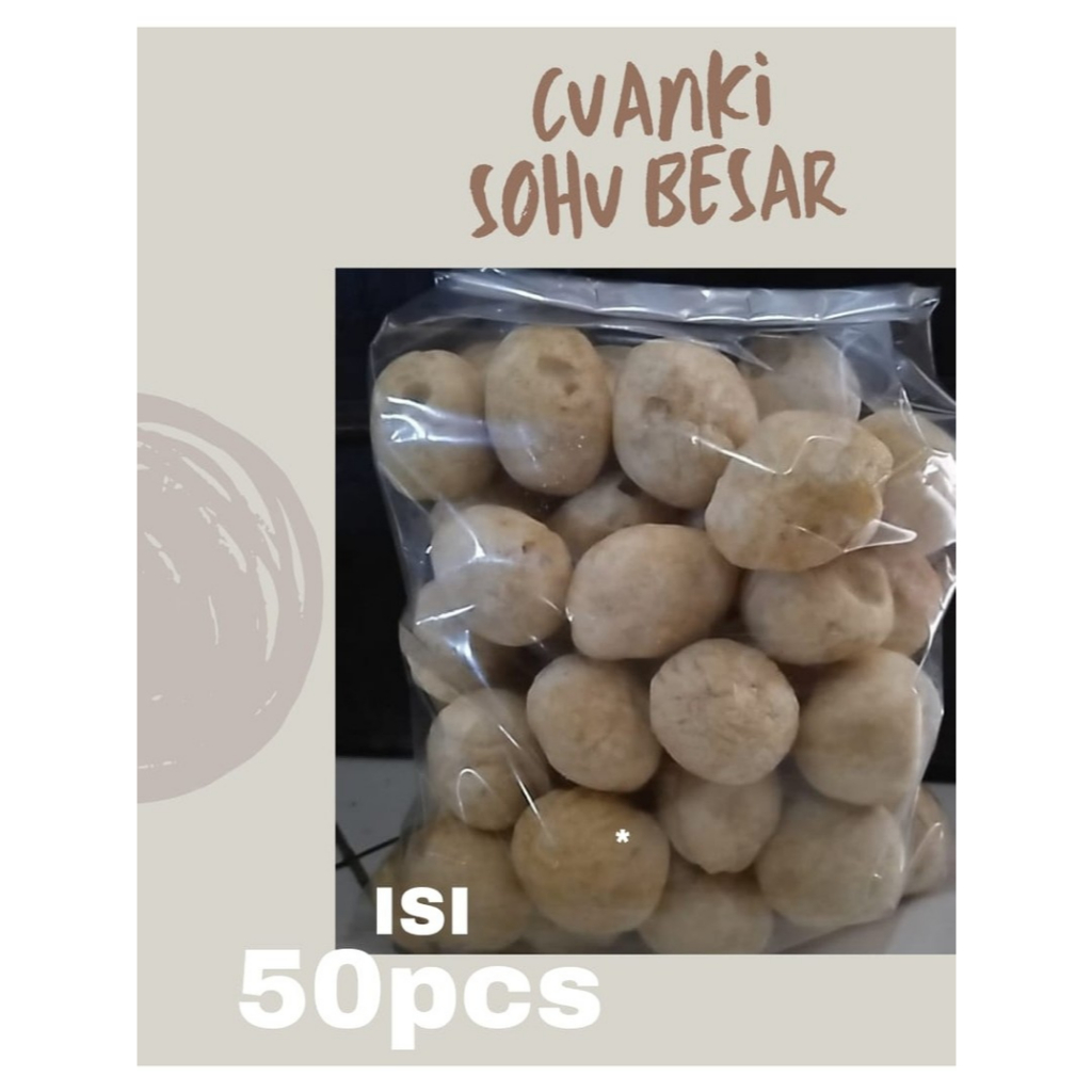 

cuanki sohu bulatan besar isi 50pcs