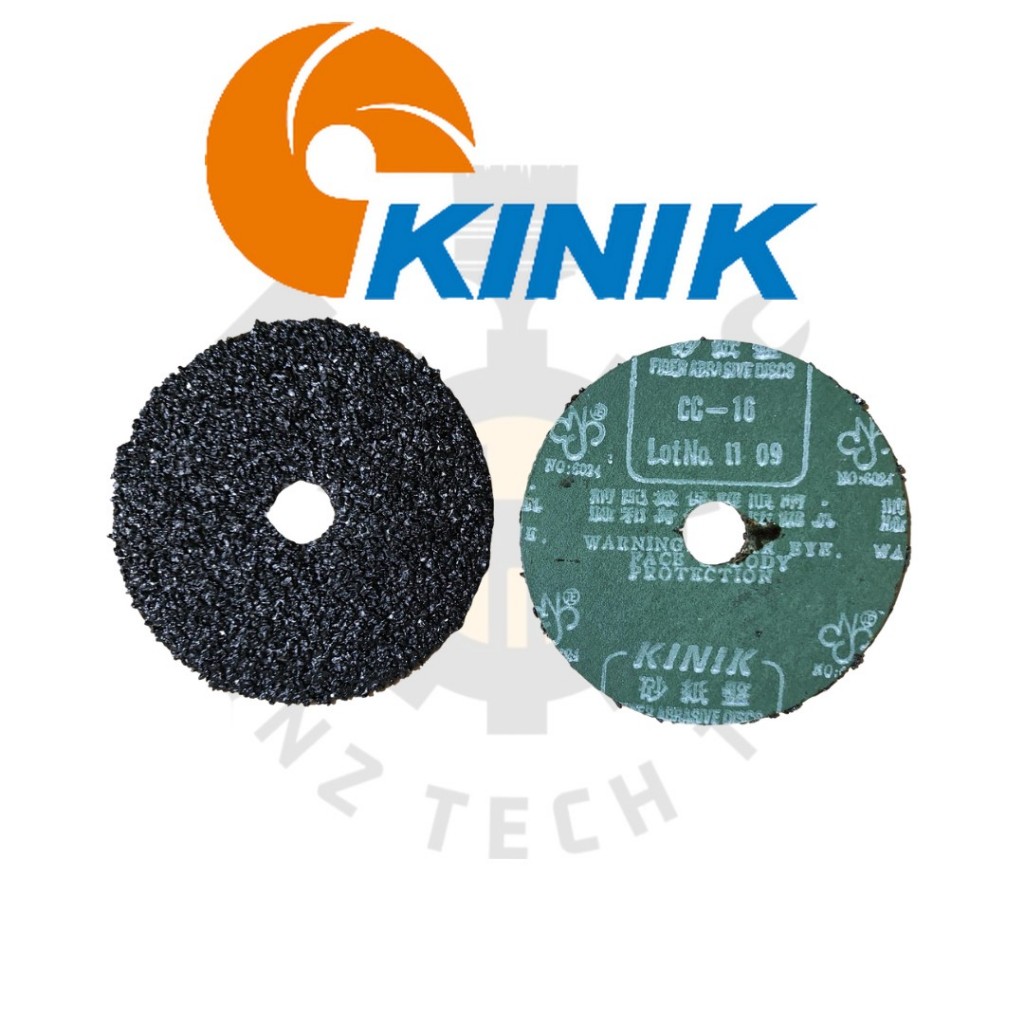 AMPLAS BULAT FIBER 4 INCH KINIK GRIT 16 CC 16 FIBRE ABRASIVE DISCS