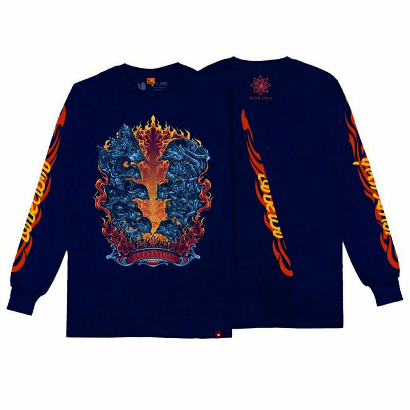 Kaos Bijak Jawa BARATAYUDA Lengan panjang