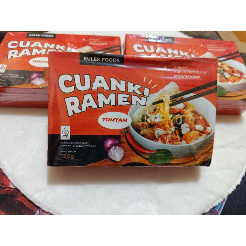 

Cuanki Seblak Ramen Tomyam 135 Gr food-instan